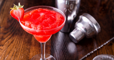 Strawberry Daiquiri Mocktail Recipe