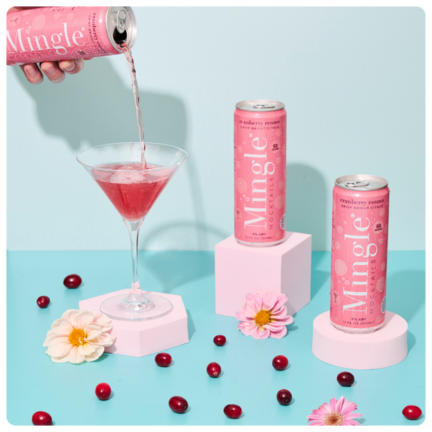 Cranberry Cosmo Bottles