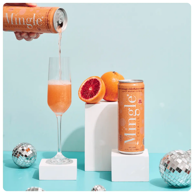 Blood Orange Elderflower Mimosa